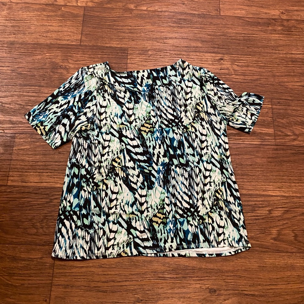 Chico's‎ Multicolor Abstract Blouse - Picture 5 of 5